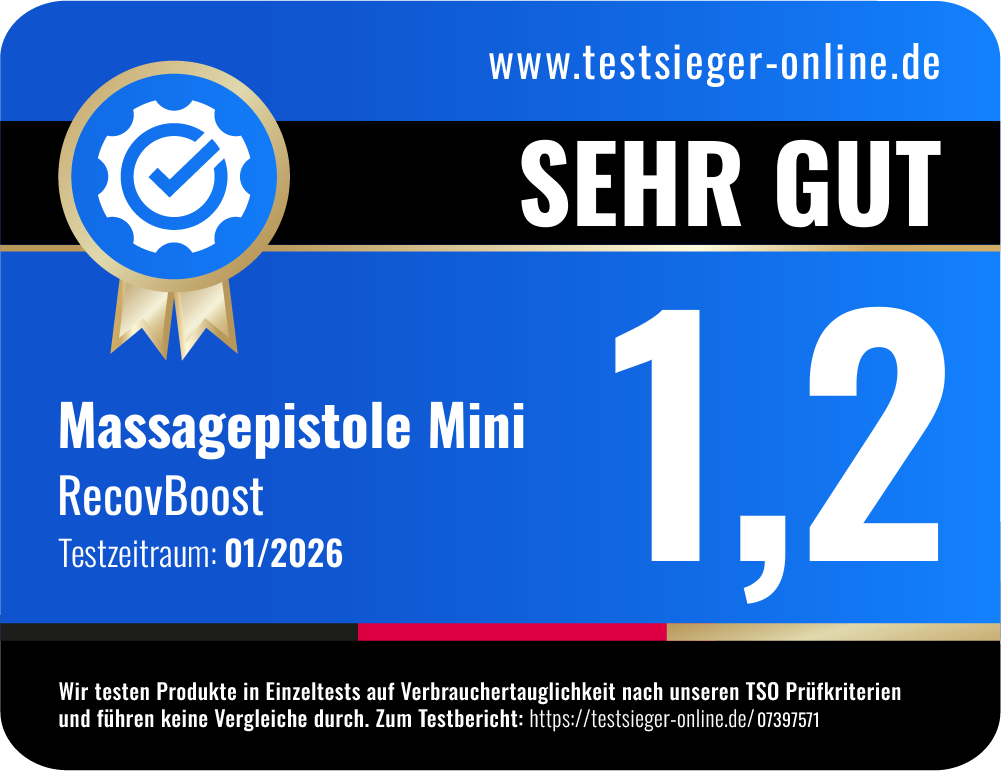 Testnote 1,2 bei testsieger-online.de
